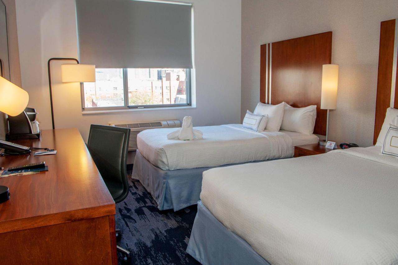 Double Room with Two Double Beds and Balcony